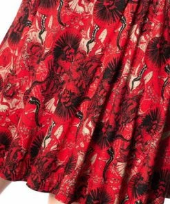 Banned Mad Dame Skater Skirt -GOTHIC SKIRTS Shop mad dame skater skirt banned 4 300x