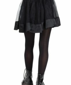 Jawbreaker Mesh Mini Skirt -GOTHIC SKIRTS Shop mesh mini skirt jawbreaker 6 300x