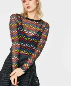 Jawbreaker Mix TaPe Mesh Top -GOTHIC SKIRTS Shop mix tape mesh top jawbreaker 3 300x