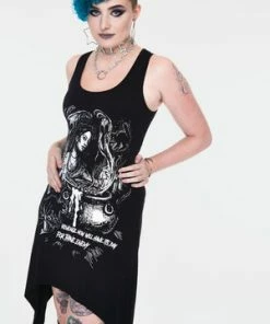 Jawbreaker Modern Witch Witchy Dress With Back Ties