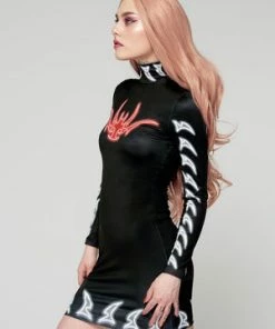 Long Clothing Nexo Dress -GOTHIC SKIRTS Shop nexo dress long clothing 3 300x