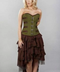 Burleska Ophelie Long Burlesque Skirt In Chiffon
