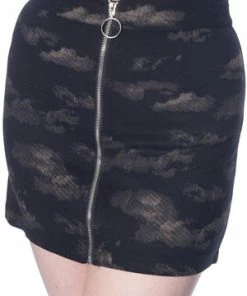 Banned Partly Cloudy Skirt -GOTHIC SKIRTS Shop partly cloudy skirt banned 4 300x