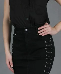 Jawbreaker Pins And Needles Skirt -GOTHIC SKIRTS Shop pins and needles skirt jawbreaker 6 300x