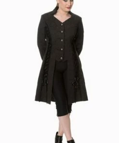 Banned Power Becomes Her Long Line Jacket -GOTHIC SKIRTS Shop power becomes her long line jacket banned 3 300x