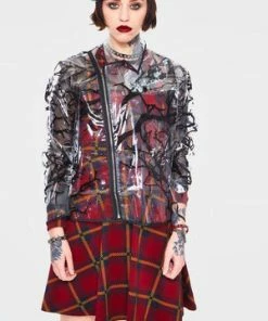 Jawbreaker PVC Branches Rain Coat