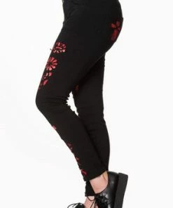 Banned Raindrop Leggings -GOTHIC SKIRTS Shop raindrop leggings banned 3 300x