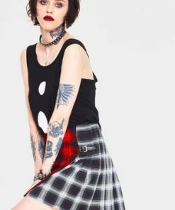 Jawbreaker Ran Out Of Ink Buckle Skirt -GOTHIC SKIRTS Shop ran out of ink buckle skirt jawbreaker 3 300x