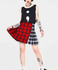 Jawbreaker Ran Out Of Ink Buckle Skirt -GOTHIC SKIRTS Shop ran out of ink buckle skirt jawbreaker 4 300x