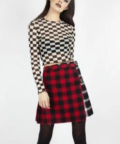 Jawbreaker Ran Out Of Ink Buckle Skirt -GOTHIC SKIRTS Shop ran out of ink buckle skirt jawbreaker 6 300x