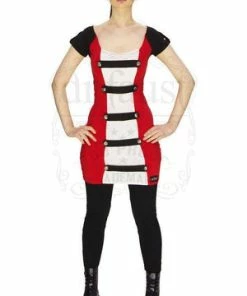 Dr Faust Rare British Military Band Mini Dress - Ashley -GOTHIC SKIRTS Shop rare british military band mini dress ashley dr faust 3 300x