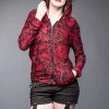Queen Of Darkness Red Jacket With Many Different Skulls 2 Queen Of Darkness Red Jacket With Many Different Skulls -GOTHIC SKIRTS Shop red jacket with many different skulls queen of darkness 300x