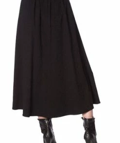 Banned Scratch Midi Skirt -GOTHIC SKIRTS Shop scratch midi skirt banned 4 300x