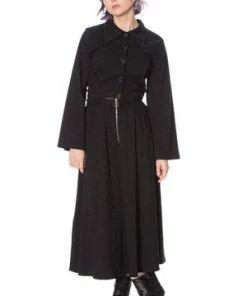 Banned Scratch Midi Skirt