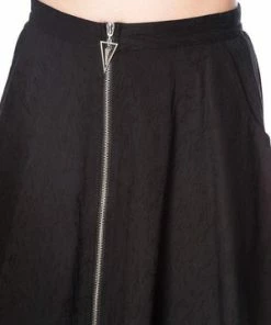 Banned Scratch Skater Skirt -GOTHIC SKIRTS Shop scratch skater skirt banned 5 300x