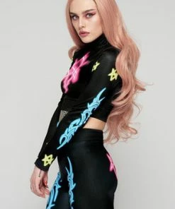Long Clothing Sexagram Long Sleeve Crop Top -GOTHIC SKIRTS Shop sexagram long sleeve crop top long clothing 3 300x