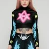 Long Clothing Sexagram Long Sleeve Crop Top -GOTHIC SKIRTS Shop sexagram long sleeve crop top long clothing 300x