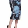 Banned Skeleton Black Pencil Skirt -GOTHIC SKIRTS Shop skeleton black pencil skirt banned 300x