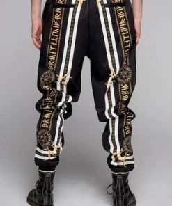 Long Clothing Stay Gold Joggers Loose Fit - Unisex -GOTHIC SKIRTS Shop stay gold joggers loose fit unisex long clothing 3 300x