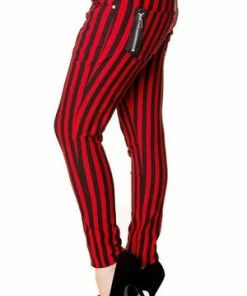 Banned Stripe Skinny Jeans