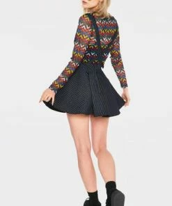 Jawbreaker Stripes 'N' Suspenders Skirt -GOTHIC SKIRTS Shop stripes n suspenders skirt jawbreaker 2 300x