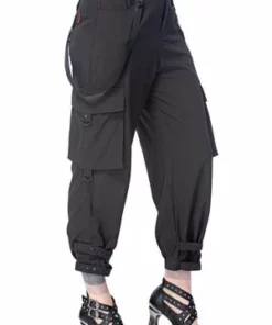 Queen Of Darkness Stylish 7/8 Pants With Decorative Ribbon -GOTHIC SKIRTS Shop stylish 78 pants with decorative ribbon queen of darkness 5 300x