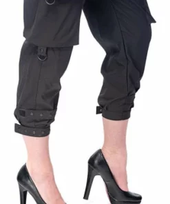 Queen Of Darkness Stylish 7/8 Pants With Decorative Ribbon -GOTHIC SKIRTS Shop stylish 78 pants with decorative ribbon queen of darkness 6 300x