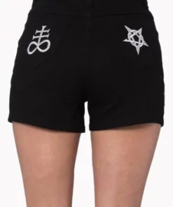 Banned Sulphur Shorts -GOTHIC SKIRTS Shop sulphur shorts banned 3 300x