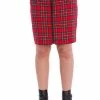 Banned Tartan Zip Skirt -GOTHIC SKIRTS Shop tartan zip skirt banned 300x