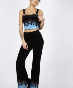 Jawbreaker Too Hot To Handle Flame Flared Trousers 13 Jawbreaker Too Hot To Handle Flame Flared Trousers -GOTHIC SKIRTS Shop too hot to handle flame flared trousers jawbreaker 5 300x