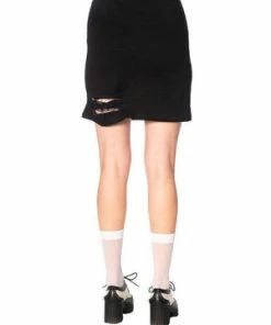 Banned Trashed & Ragged Skirt -GOTHIC SKIRTS Shop trashed ragged skirt banned 2 300x