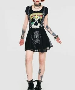 Jawbreaker Twisted Burger T-Shirt -GOTHIC SKIRTS Shop twisted burger t shirt jawbreaker 3 300x
