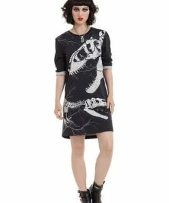 Jawbreaker Unisex Dino Bones Long Sleeve Sweatshirt -GOTHIC SKIRTS Shop unisex dino bones long sleeve sweatshirt jawbreaker 4 300x