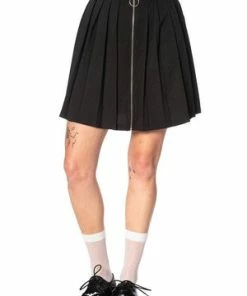 Banned Urban Vamp Pleats Skirt -GOTHIC SKIRTS Shop urban vamp pleats skirt banned 5 300x