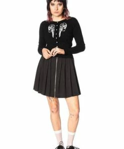 Banned Urban Vamp Pleats Skirt -GOTHIC SKIRTS Shop urban vamp pleats skirt banned 8 300x