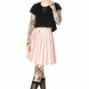 Banned Urban Vamp Pleats Skirt -GOTHIC SKIRTS Shop urban vamp pleats skirt banned 300x