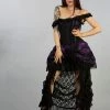 Burleska Versailles Corset Dress King Brocade With Black Lace -GOTHIC SKIRTS Shop versailles corset dress king brocade with black lace burleska 300x