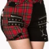 Banned Walk The Line Shorts -GOTHIC SKIRTS Shop walk the line shorts banned 300x