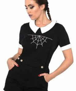 Banned Webb Dungaree -GOTHIC SKIRTS Shop webb dungaree banned 3 300x
