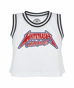 GOTHIC SKIRTS Shop -GOTHIC SKIRTS Shop whitetrash metal crop mesh vest toxico 2 300x