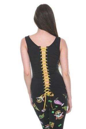 Jawbreaker Zombie Skull Burger Tie Back Top 7 Jawbreaker Zombie Skull Burger Tie Back Top - Image 6